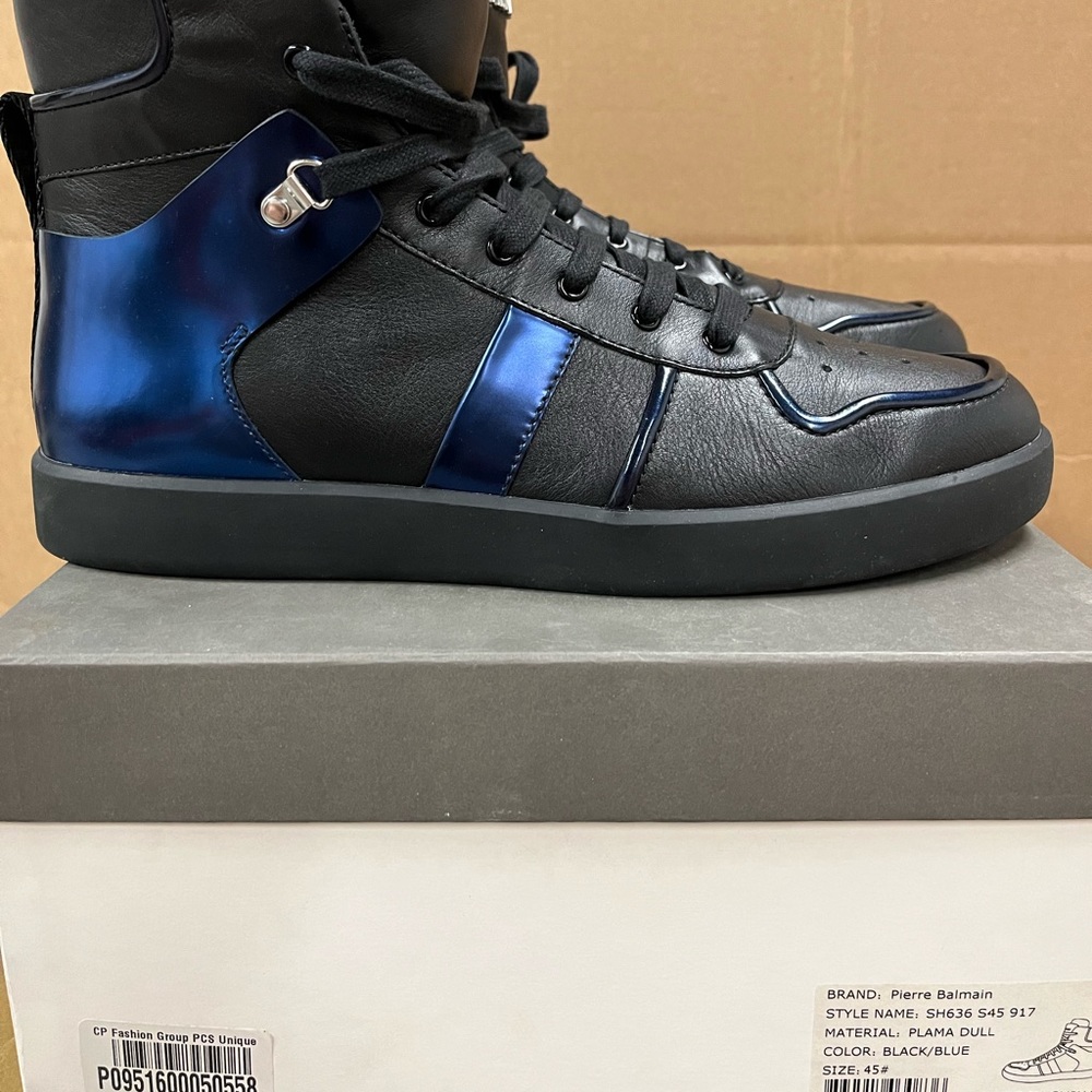 Brand New Pierre Balmain High Top Sneakers